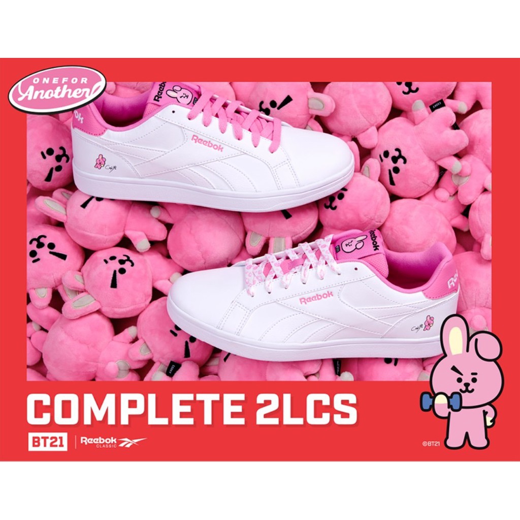 BTS BT21 X Reebok Royal Complete 2LCS-COOKY | 蝦皮購物