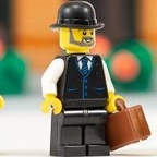 LEGO 樂高 人偶 10297 拆賣 Accountant 會計師 twn421
