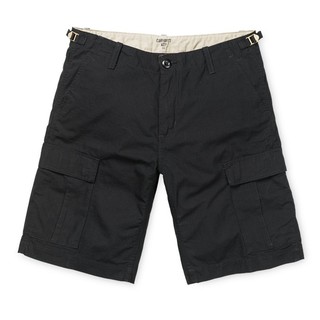 CARHARTT WIP AVIATION SHORT 工作短褲 黑【A-KAY0】【I009758-8902】