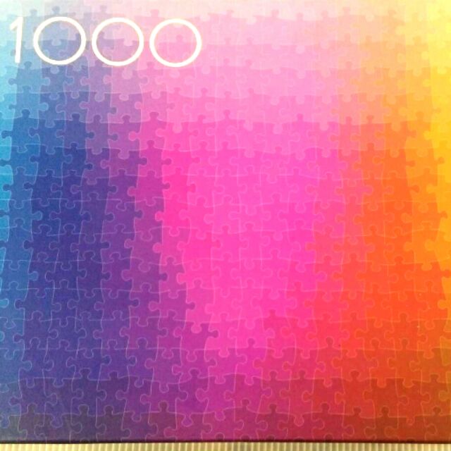 二手拼圖 - CMYK colours 1000p