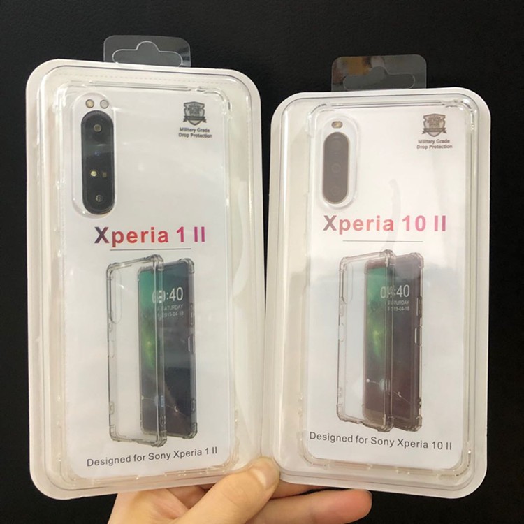 索尼Sony Xperia 1 II 五倍軍事防摔TPU手機保護套軟殼 Xperia 10 II