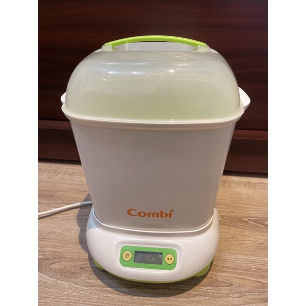Combi全自動高效蒸汽烘乾奶瓶消毒鍋,乾淨、功能正常(含原裝盒）