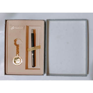 派克Parker Vector 威雅 黑桿 鋼珠筆+鑰匙圈