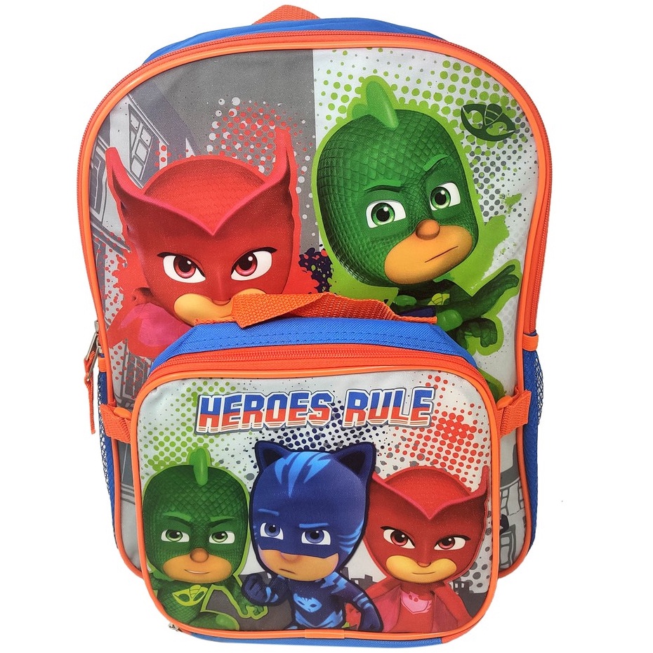 預購 👍空運👍美國專櫃 睡衣小英雄 PJ masks 兒童 書包 包包 背包 後背包 餐袋