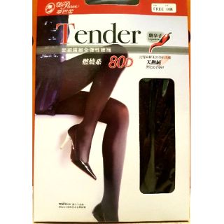 [全新] 蒂巴蕾TENDER Micro Fiber超細纖維天鵝絨80D燃燒系全彈性褲襪