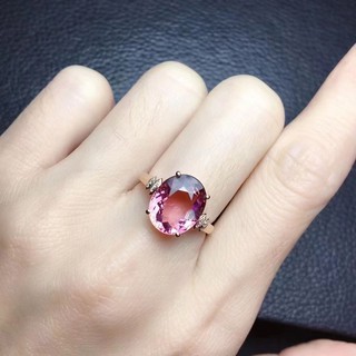 『臺北奧斯珠寶』高品質紅碧璽戒指4.1克拉(藍寶石.紅寶石.碧璽.尖晶石.託帕石.祖母綠.翡翠)