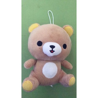 懶懶熊 附掛繩娃娃 可愛娃娃 兒童玩具 絨毛娃娃 吊飾 輕鬆熊 泰迪熊 貌似拉拉熊