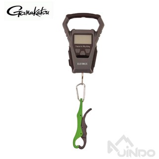 【敬多路亞】日本 Gamakatsu Luxxe LED 手提防水 電子秤 魚秤 50kg 可切換 路亞 船釣 魚夾