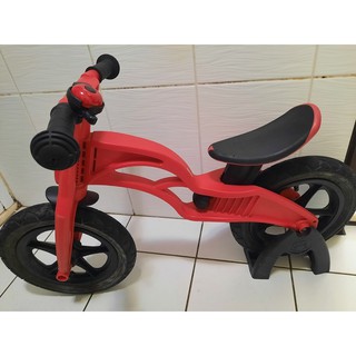 二手儲存良好popbike派普滑步車一般胎紅色附置車架與單車鈴鐺
