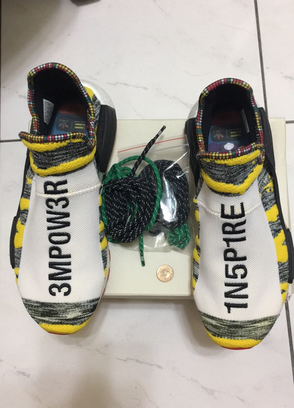 NMD Hu "Solar Pack"   NMD菲董  黑黃  8成新