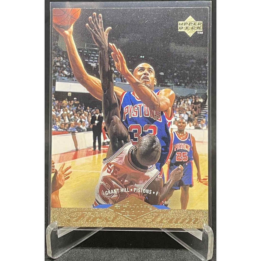 GRANT HILL 特卡 NBA 1995-96 UD All-Rookie Team #156 活塞隊 籃球卡