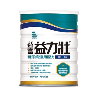 益富 益力壯 糖尿病適用配方-原味 (750g/罐)【杏一】