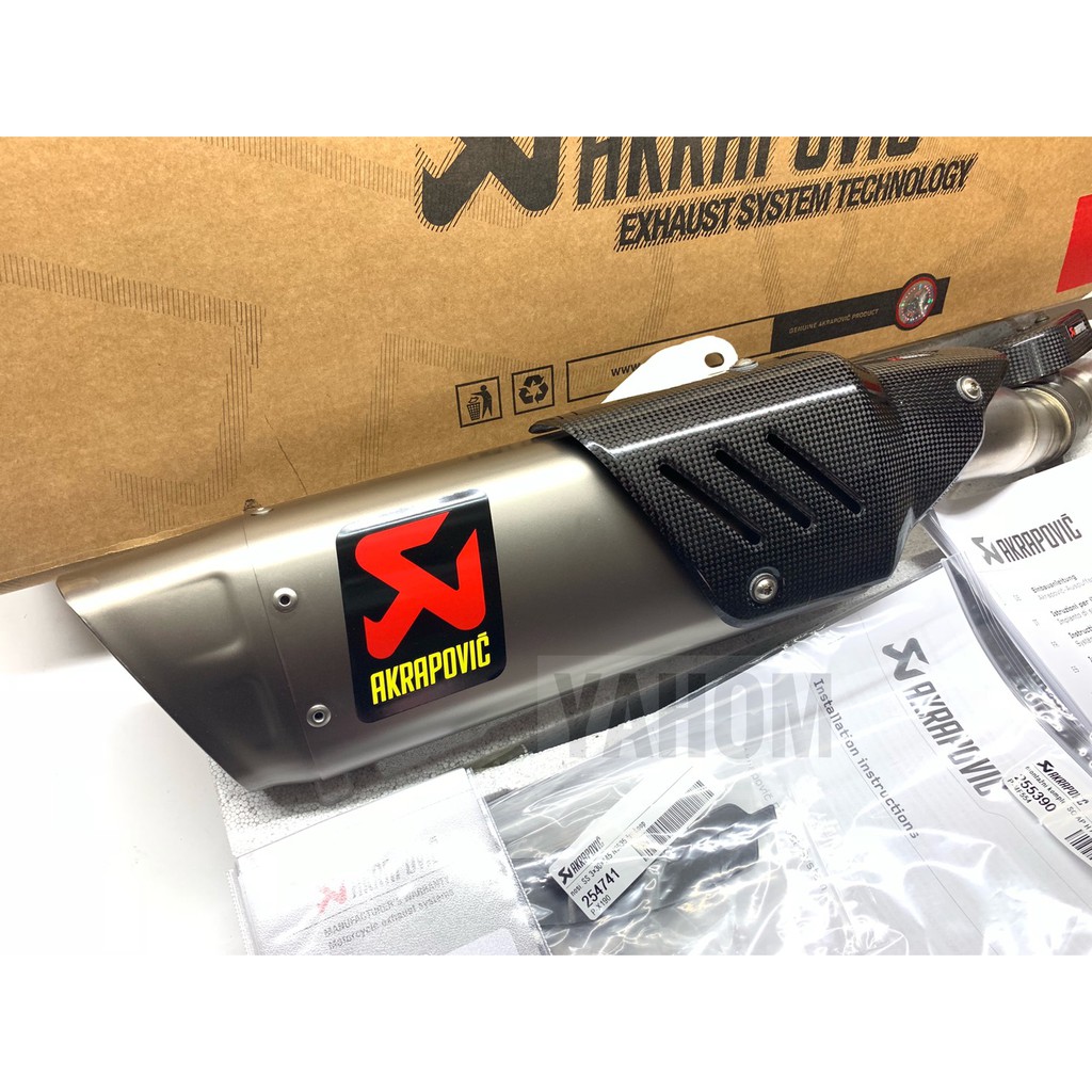 現貨 Akrapovic Yamaha YZF-R6 鈦合金閥門蠍子 蠍子管 現貨供應 閥門蠍子 排氣管 GP排氣管