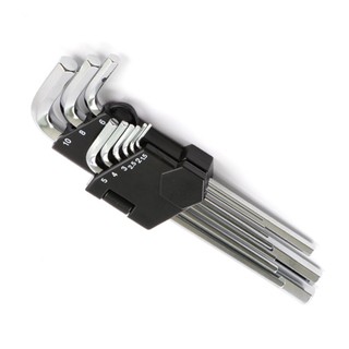 【iMOVER專業汽修】9件 L型 六角長板手組 工具組 維修工具 汽修工具