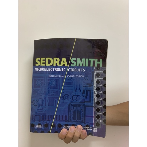 SEDRA SMITH 7版 電子學原文 電機系、電子系二手參考書