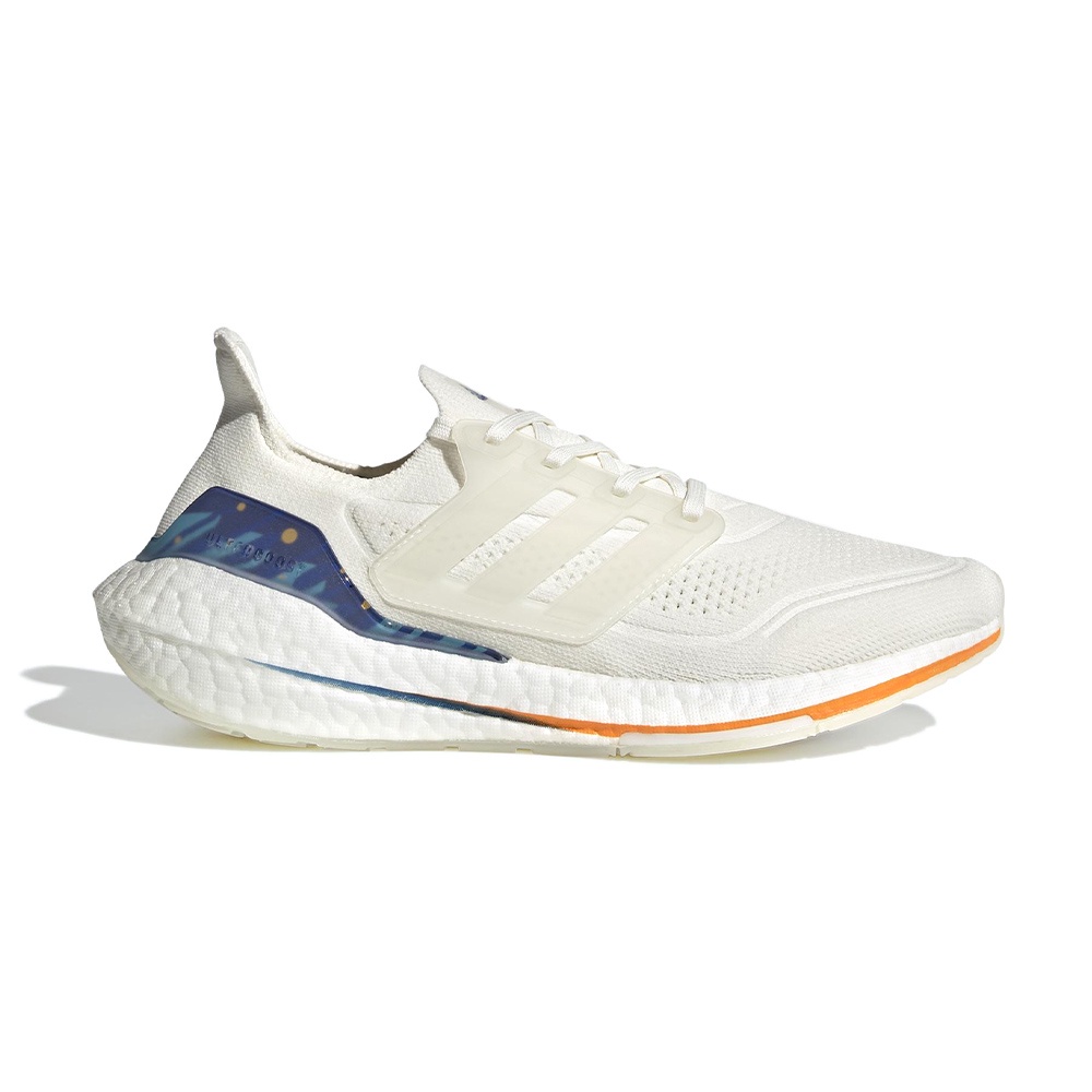 Adidas Ultraboost 21 男女 白 襪套 彈力 避震 透氣 運動 慢跑鞋 GX8532