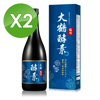 【Nutrimate 你滋美得】大鶴極頂酵素-褐藻醣膠新配方(720ml/瓶) 共兩瓶