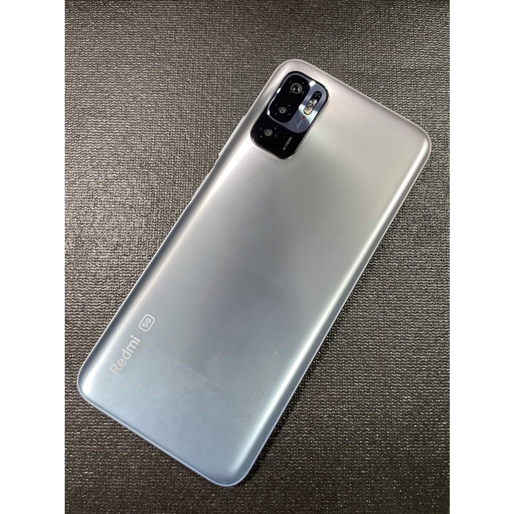 【有隻手機】Redmi Note 10 5G 6G/128G 彩光銀，平價二手5G手機、備用機