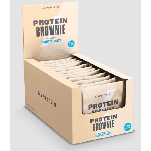 [零售]Myprotein 高蛋白布朗尼-白巧克力 每包23克蛋白質!