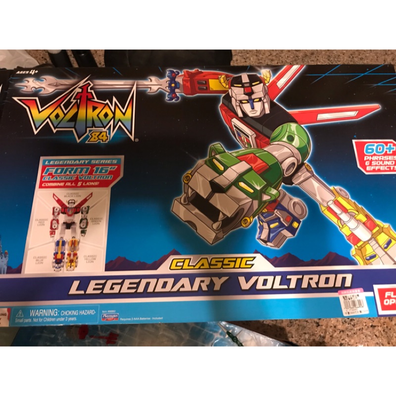 voltron classic 84 五獅合體 聖戰士 傳奇護衛