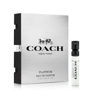 Kevin美妝鋪‧Coach 紐約白金男性淡香精針管 無中標