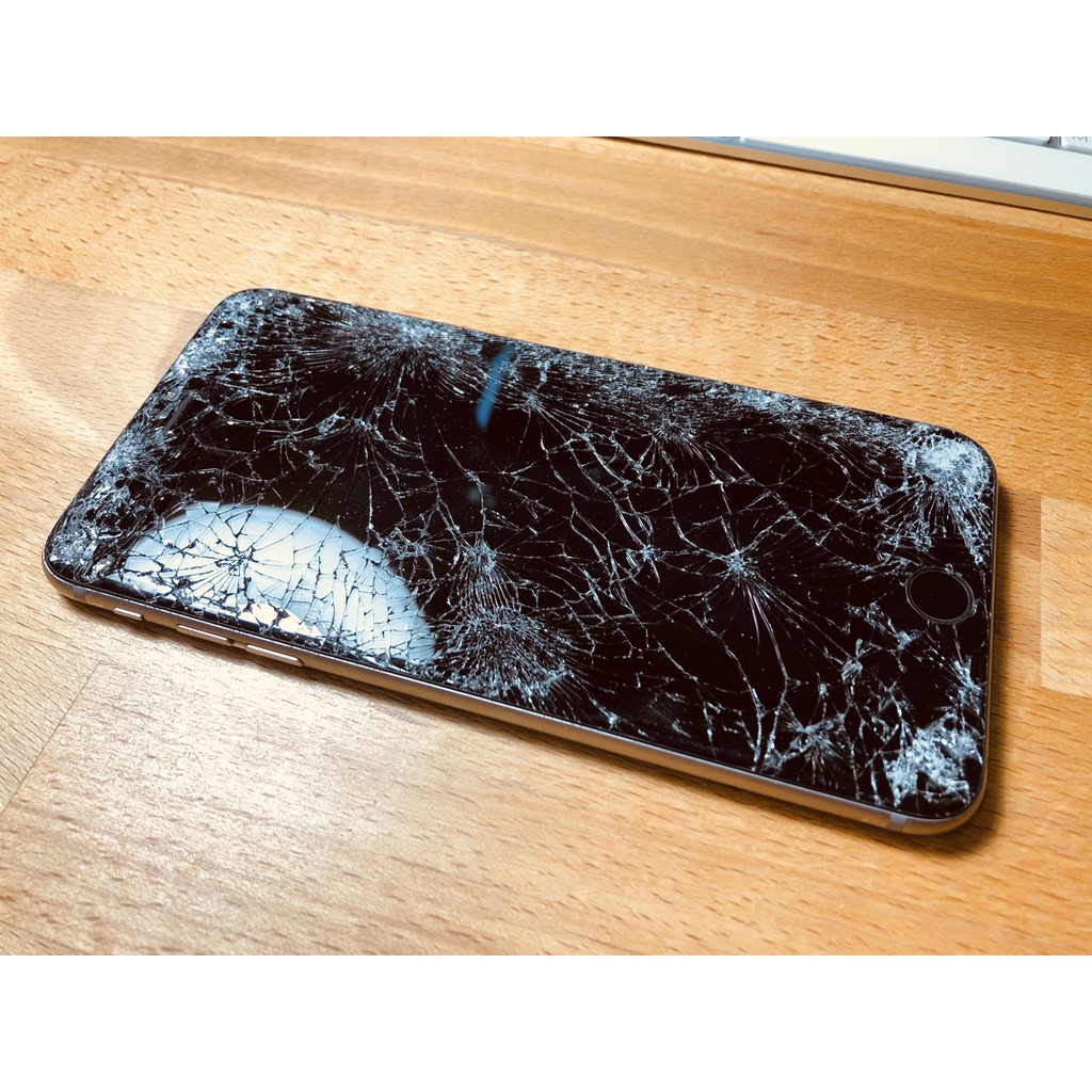 iPhone 6s plus 64g 太空灰 壞掉 摔裂 無法開機 不確定的故障