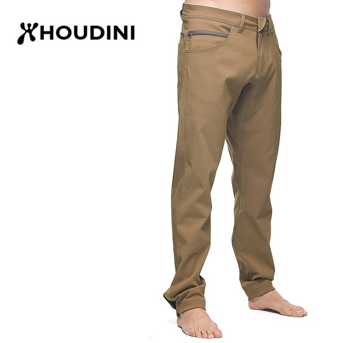【Houdini 瑞典】Action Twill 長褲 休閒長褲 男款 地殼棕 (295434)