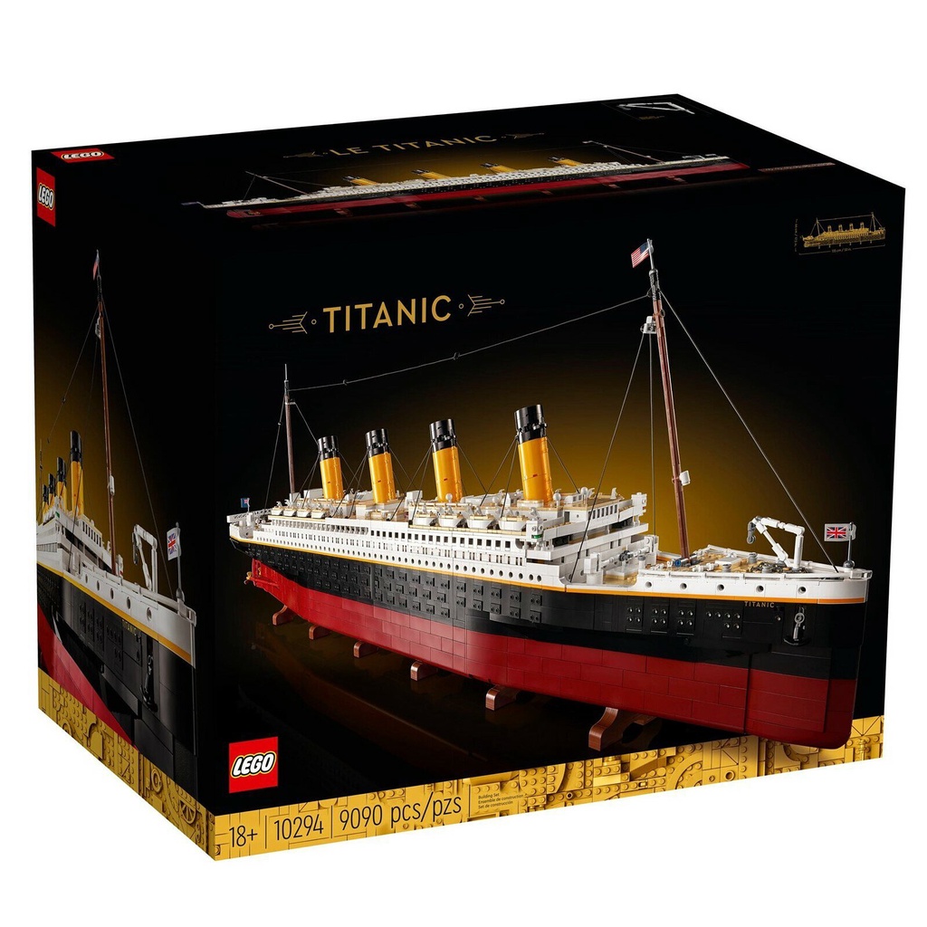 LEGO 10294 鐵達尼號 Titanic 創意系列【必買站】樂高盒組
