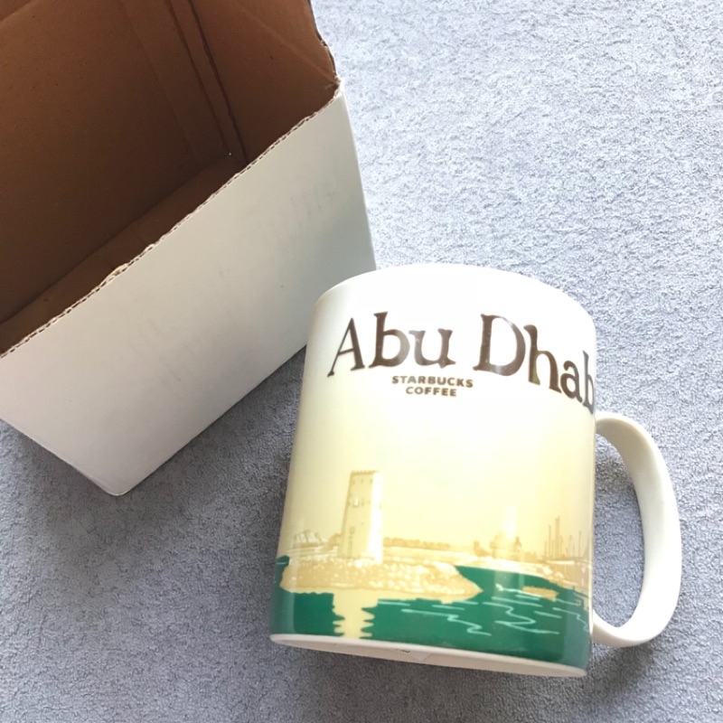 Starbucks 星巴克 馬克杯 Dubai 杜拜 阿布達比