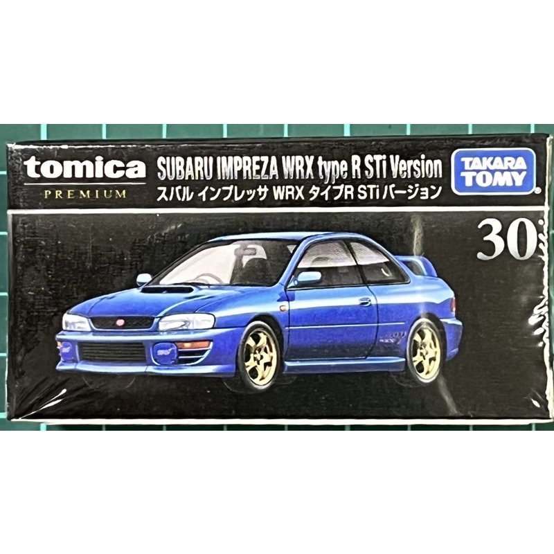 現貨 tomica premium 30 Subaru Impreza WRX type R STI version
