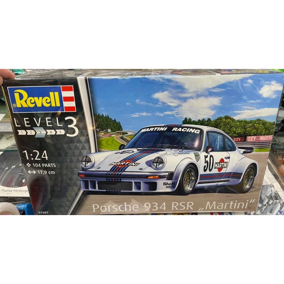 【模王 現貨】1/24 Porsche 934 RSR Martini 組裝模型 Revell 07685