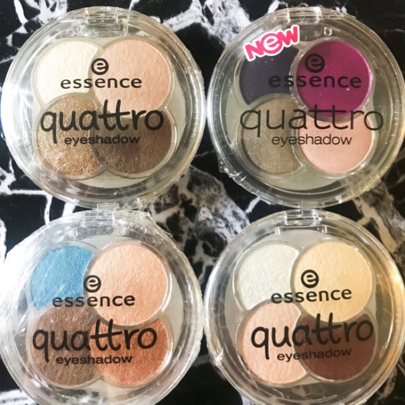 全新 賠售 艾森絲 Essence 四色眼影 Quattro Eyeshadow