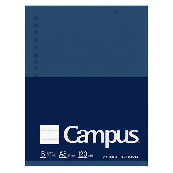 KOKUYO Campus活頁紙/ Biz/ 點線/ B罣/ A5/ 120P/ 6mm eslite誠品