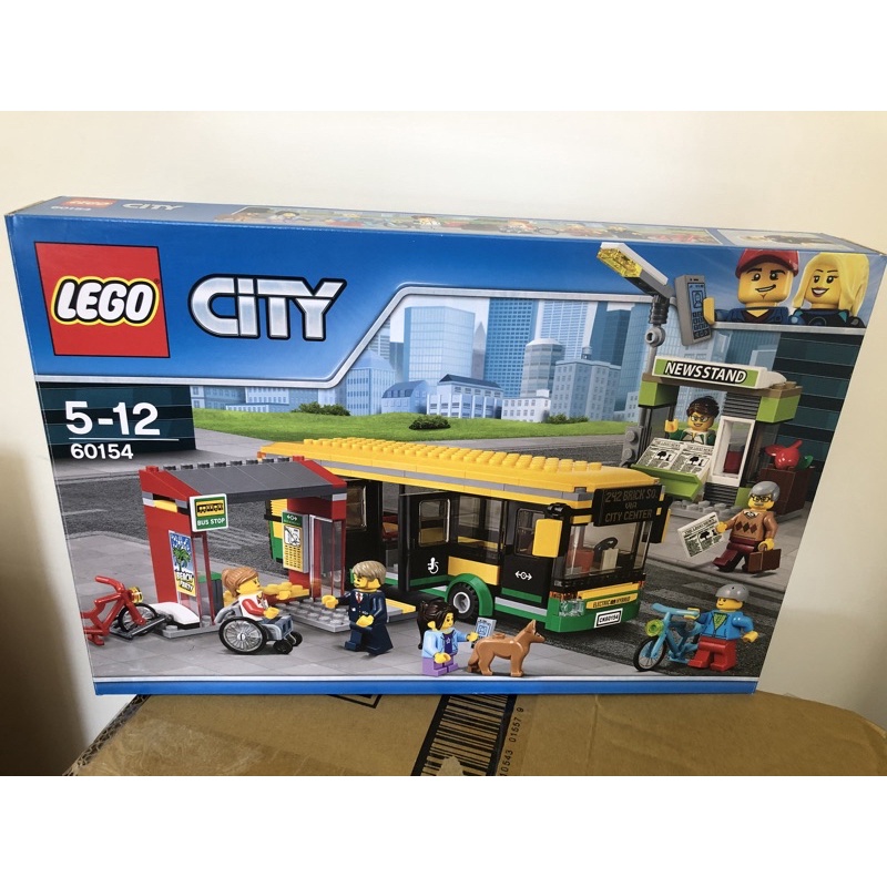 Lego樂高60154 城市系列 公車站