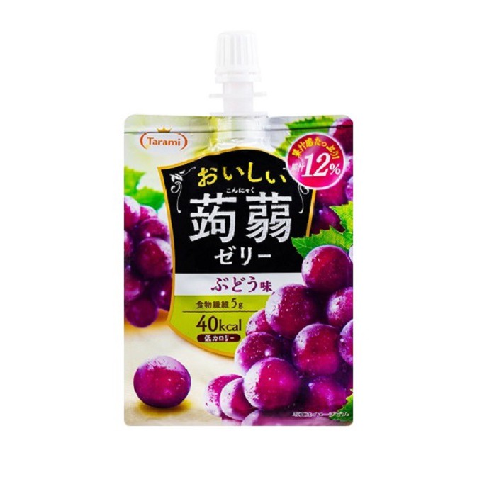 【TARAMI】日本果凍飲便利包-葡萄 150G-City'super