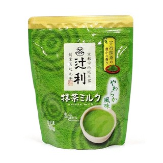 *貪吃熊*日本 京都宇治總本家 辻利抹茶牛奶沖泡粉片岡抹茶 宇治抹茶 利抹茶 達利 特濃抹茶 濃厚抹茶 辻利
