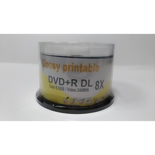 DVD-R(8.3G) 8倍速 亮面滿版可印(贈送光碟袋)