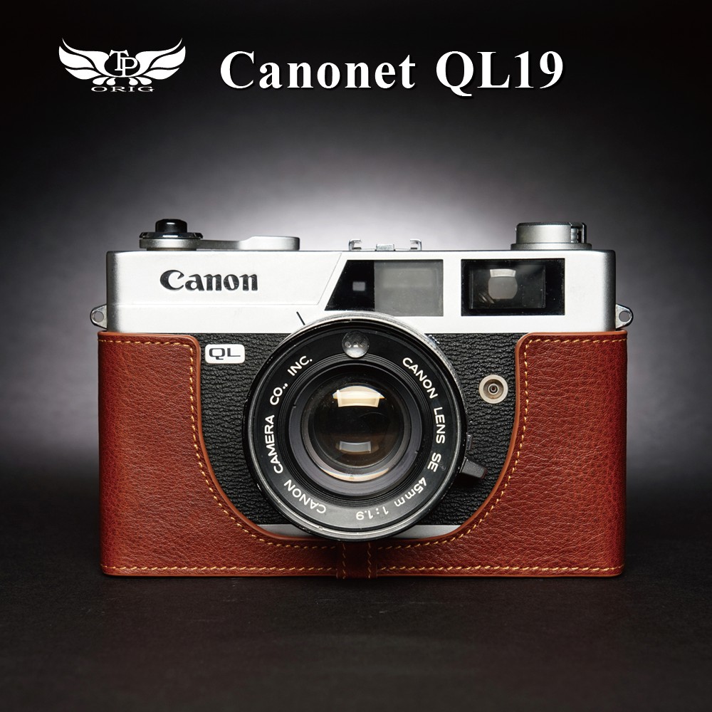 【TP ORIG】相機皮套  適用於  Canon Canonet QL19 QL17 第一代 專用