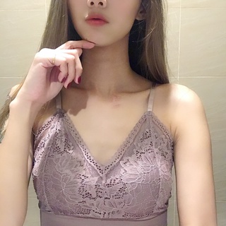 【Omilin】臺灣現貨 小可愛內衣背心 法式蕾絲美胸 小可愛內衣 美背背心 小可愛蕾絲 性感運動內衣 運動內衣 無鋼圈