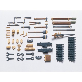 神通模型 田宮 TAMIYA 35185 1/35 德軍 IV號 4號戰車 車外裝備品 套組