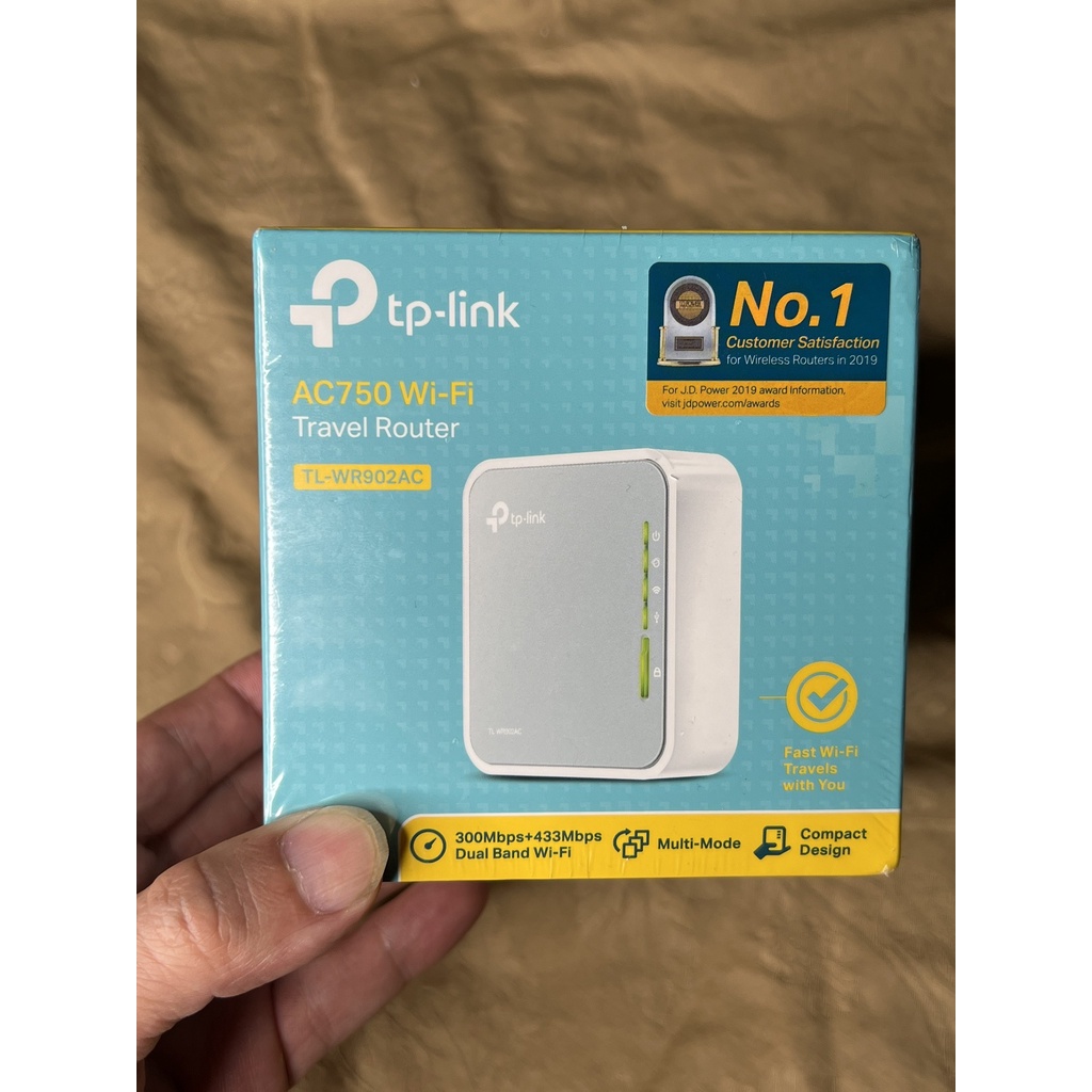 全新台灣現貨 tp-link ac750 wi-fi tl-wr902ac WIFI分享器 訊號擴展器-B4