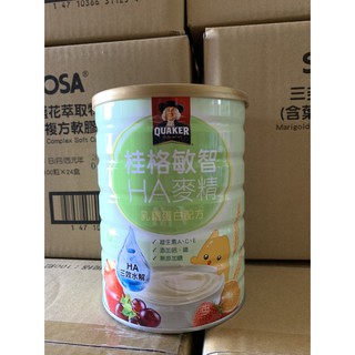 桂格敏智HA麥精 乳鐵蛋白配方650g/罐