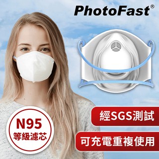北車 PhotoFast AM-9500 智慧 行動 空氣 清淨機 口罩型 (內建 電子 空氣循環系統) N95等級濾材