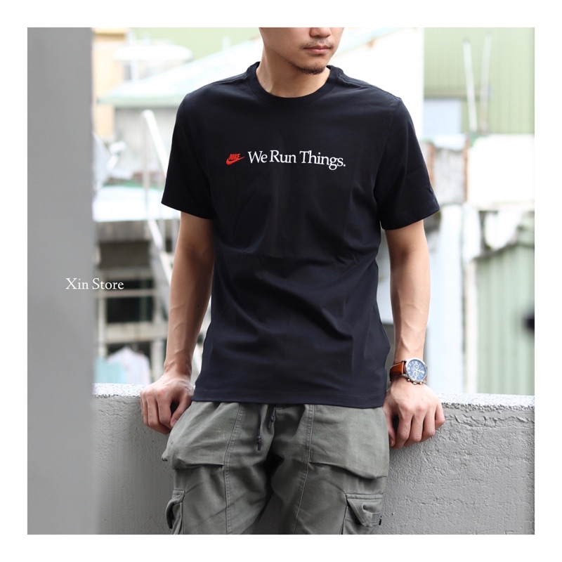 nike we run things t shirt