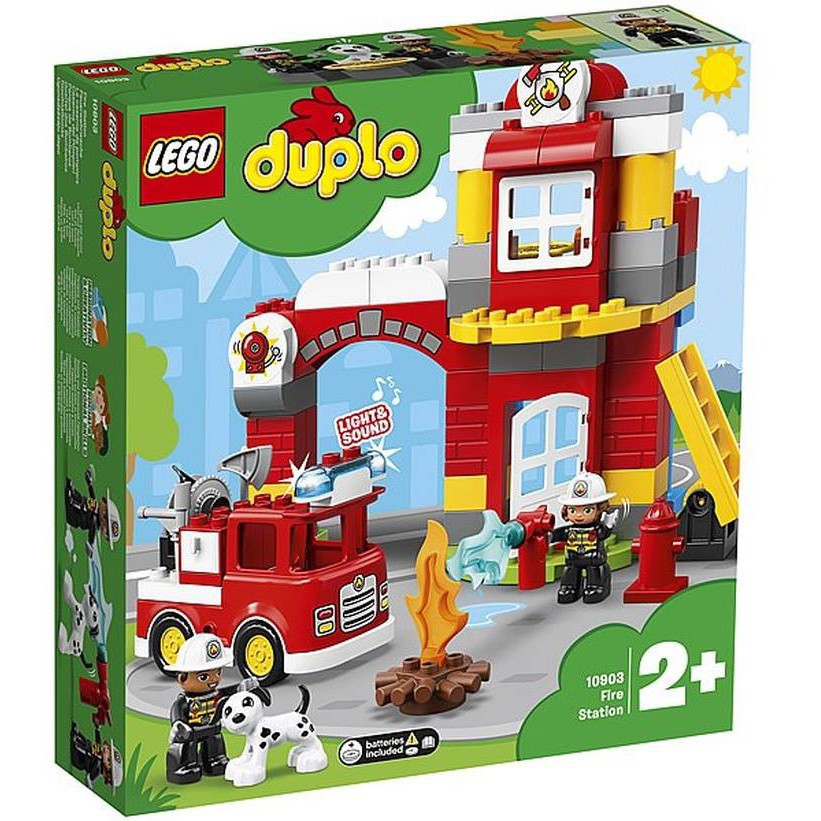 【玩具偵探】(現貨) LEGO 樂高 Duplo系列 10903 消防局