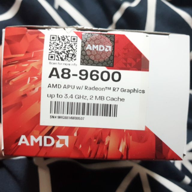 AMD  A8-9600 CPU