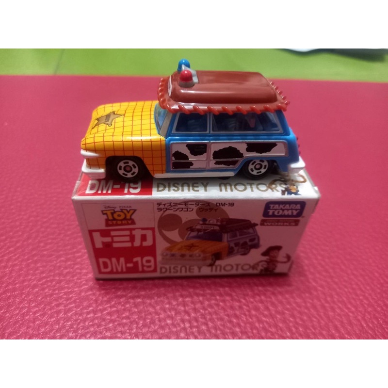 TOMY TOMICA DM-19現貨 玩具總動員 胡迪旅行 車 （盒損品）