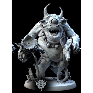 Tazo工坊[MMM] Cyclops pose1獨眼巨人pose1(80mm tall) 3D列印模型USG