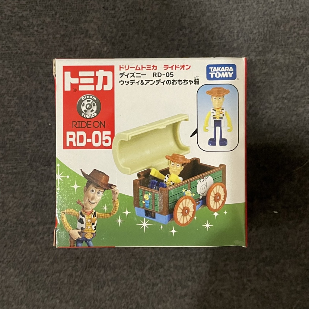[小樂]蝦皮代開發票 日版 TOMICA 多美 迪士尼 RD-05 胡迪玩具箱 玩具總動員 RD05 胡迪
