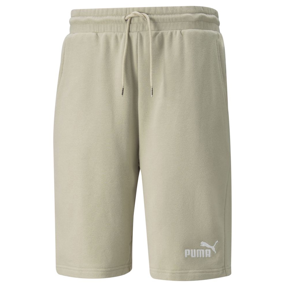 PUMA 基本系列ESS寬鬆10吋短褲 短褲 男 油灰綠 84741664